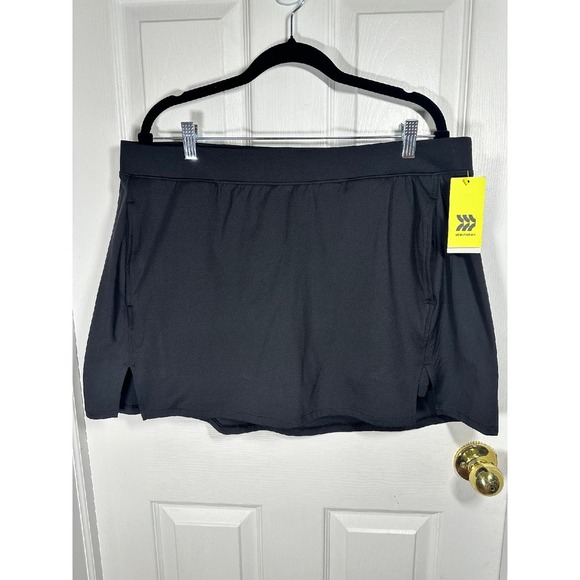 all in motion Pants - NWT! All in Motion Black Skort High-Rise Slim Fit‎ Athletic Skirt Shorts XXL